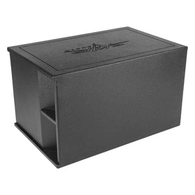 Port tuning at 41 Hz delivers tight, impactful bass