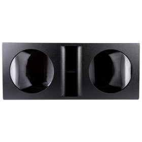 Skar Audio AR2X12V kerf port design promotes efficient airflow and louder output.