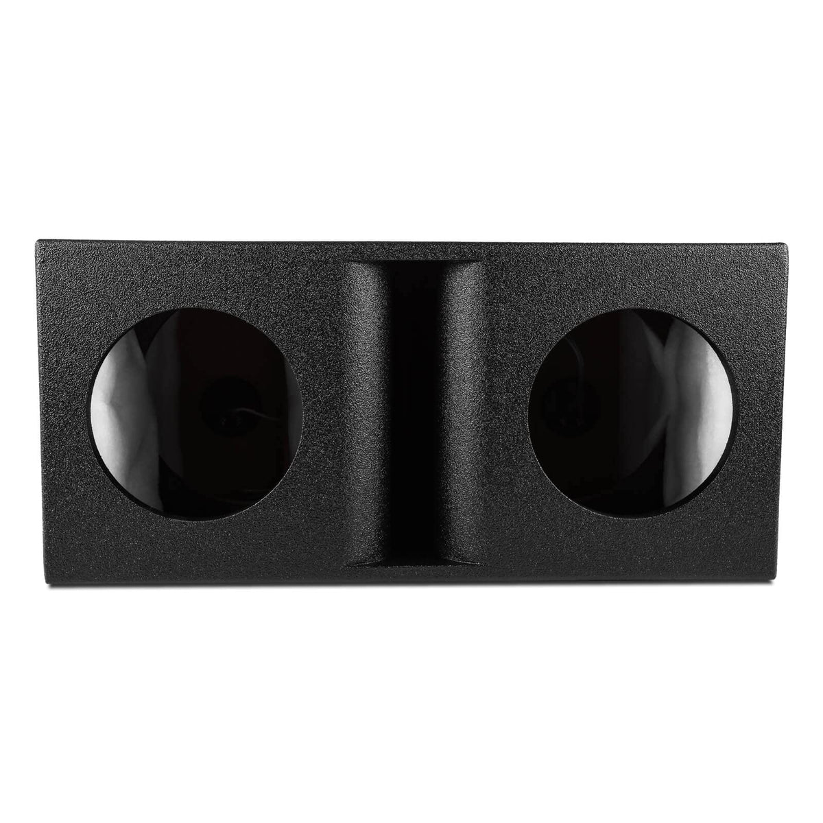 Skar Audio AR2X8V armor-coated finish adds rugged look.