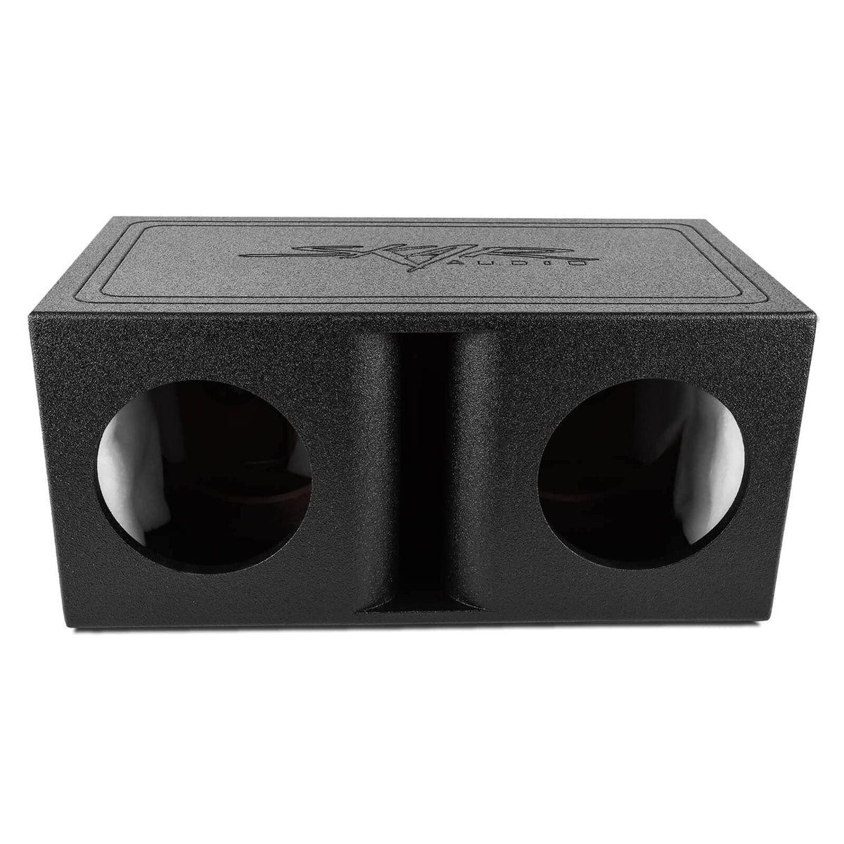 Skar Audio AR2X8V kerf port detail improves low-frequency response.
