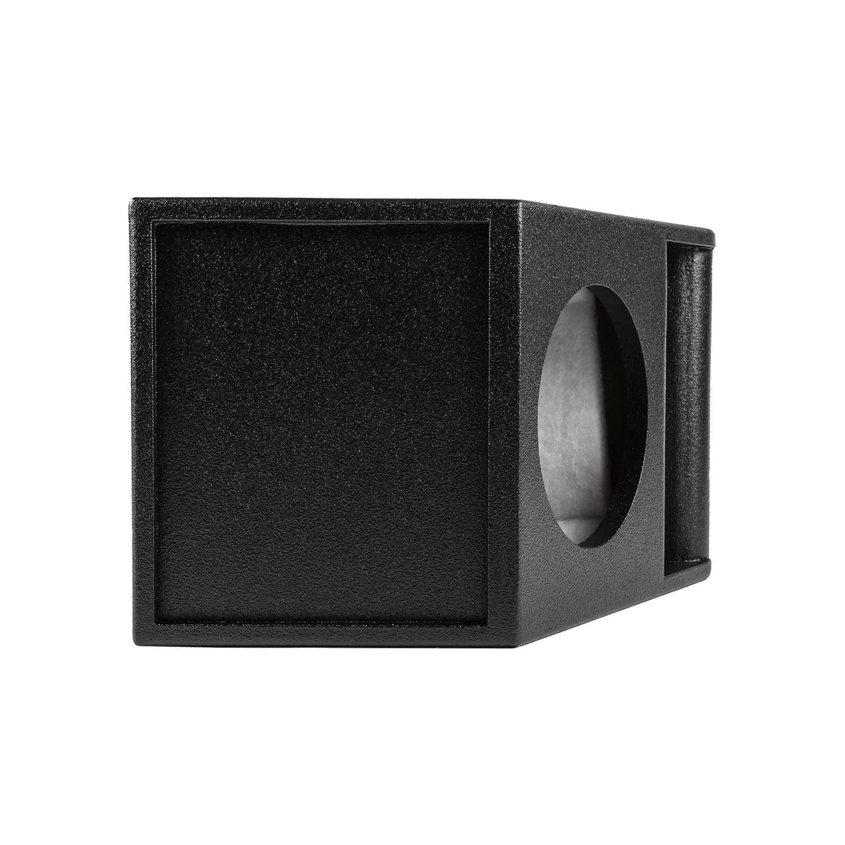 Skar Audio AR3X8V ported kerf ports enhance bass response.