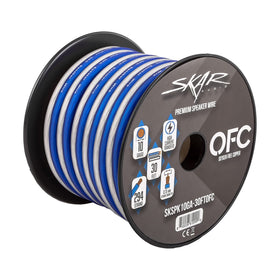 Skar Audio closeup of multi-strand conductor for improved conductivity
