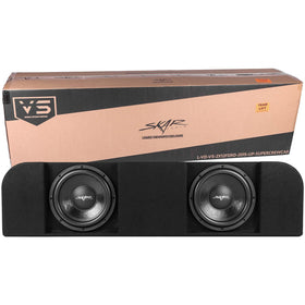 Skar Audio dual 12 loaded enclosure for Ford F-150 delivers strong bass