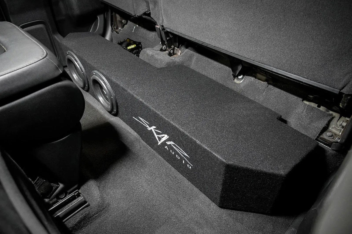 Easy under-seat installation for quick upgrades