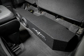 Easy under-seat installation for quick upgrades