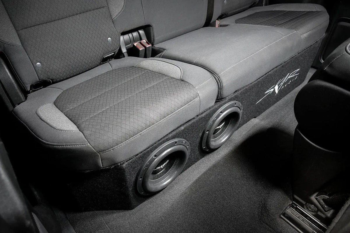 Durable enclosure preserves cargo space and reduces vibrations