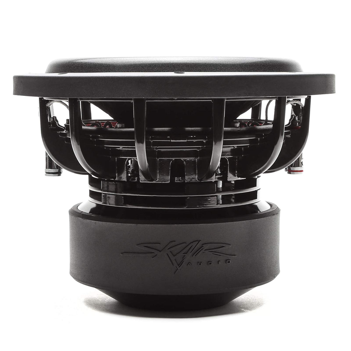 EVL-10 D4 red two-layer spider detail highlighting premium suspension