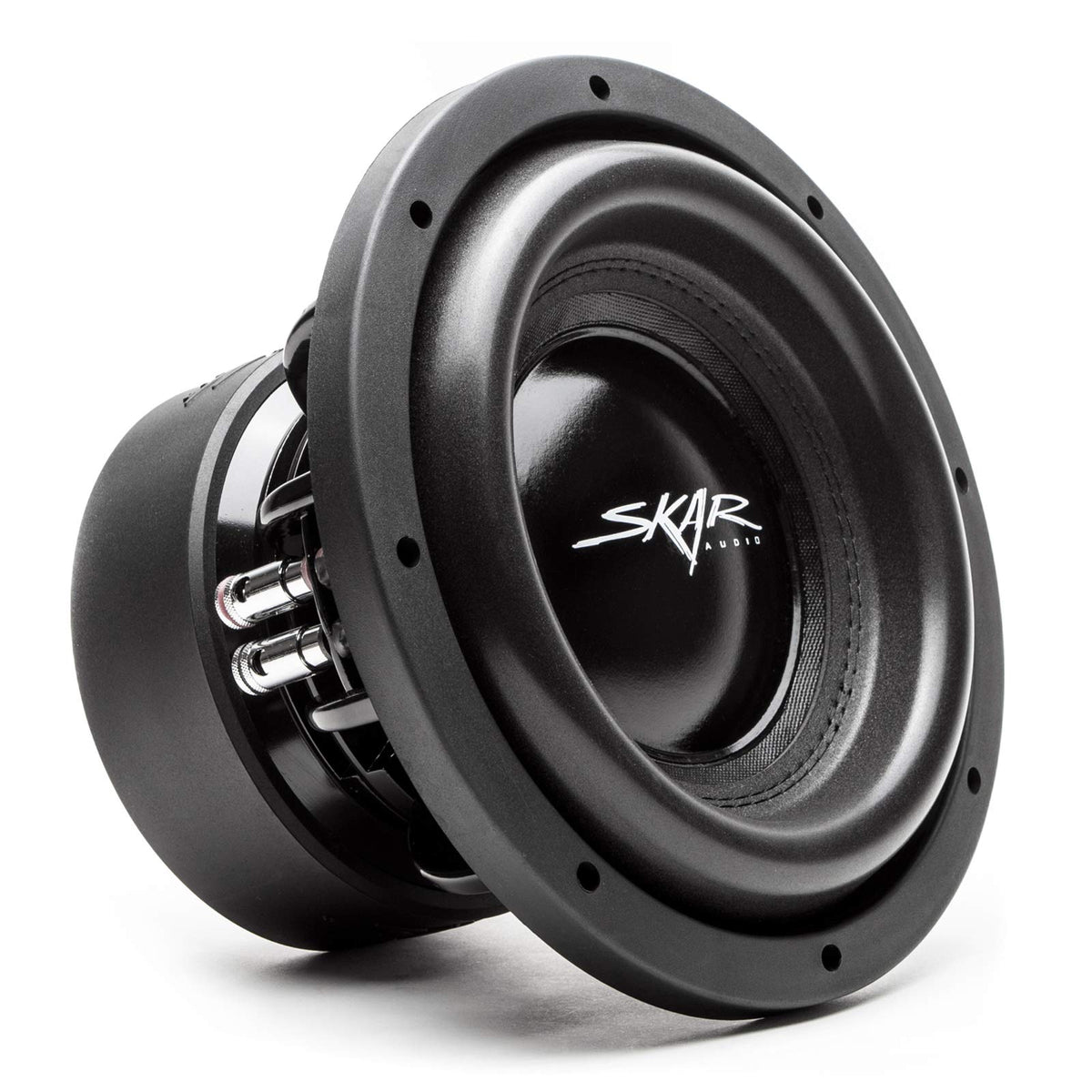 Skar Audio EVL-10 D4 subwoofer front view for deep bass