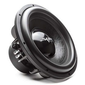 Skar Audio EVL-15 D2 front view illustrates powerful bass potential