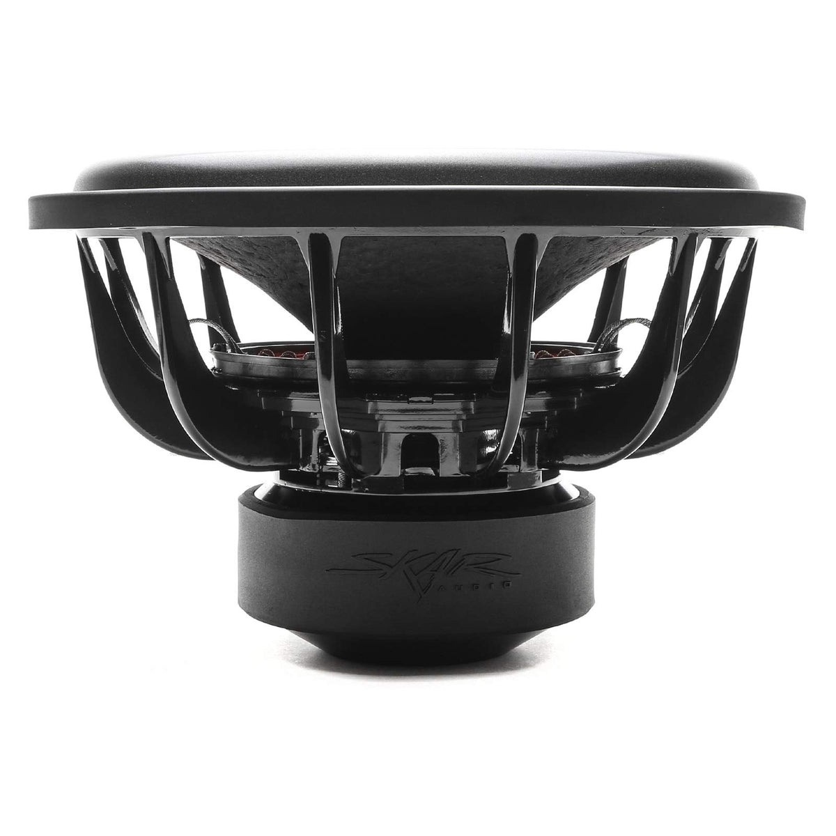 Skar Audio EVL-15 premium surround and cone area illustrating smooth excursion