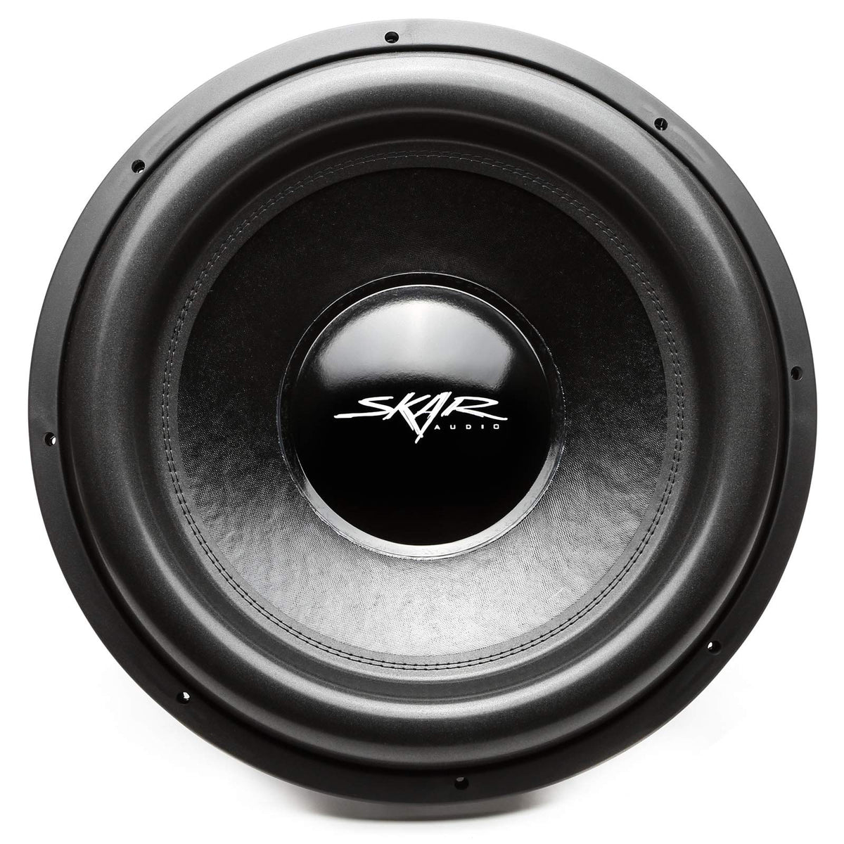 Skar Audio EVL-18 D2 dual 2-ohm voice coil enables flexible wiring setups.
