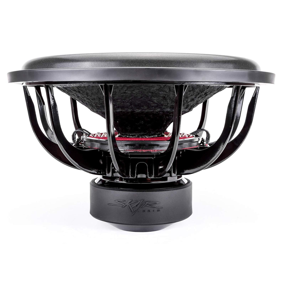 Skar Audio EVL-18 D4 spider and assembly view