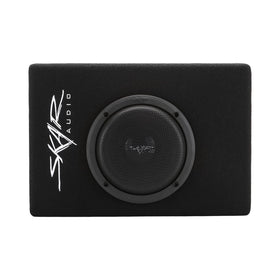 Skar Audio EVL-1X65D4-V-LP side profile showing the 5.25 inch depth