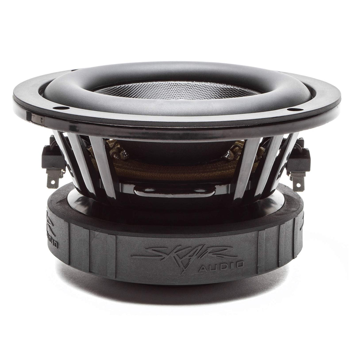 Skar Audio EVL-65 D4 copper voice coil detail emphasizes durability and performance potential.