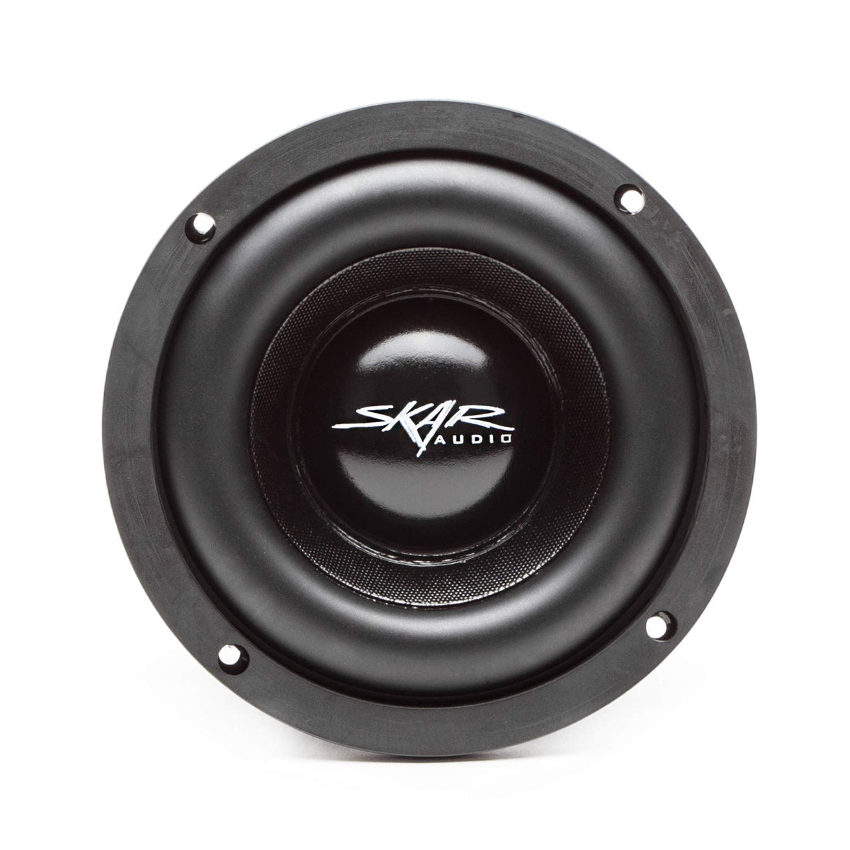 Skar Audio EVL-65 front view highlighting compact design for tight fits