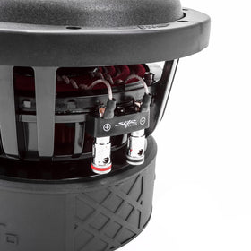 Skar Audio EVL-8 D2 enclosure-ready design for sealed or ported boxes.
