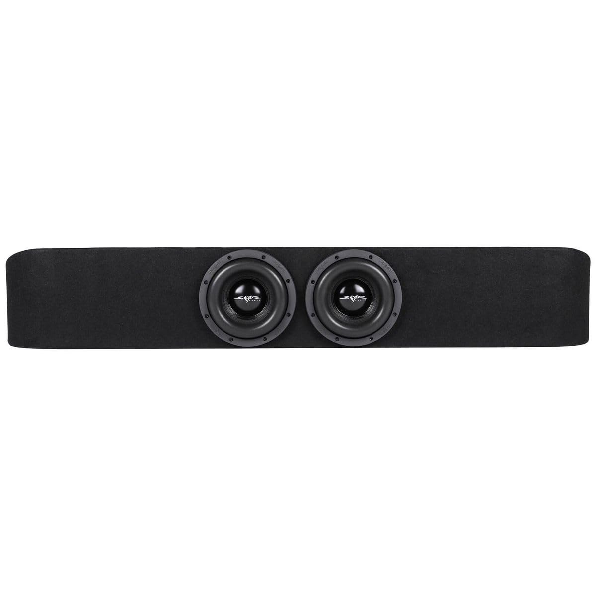 Skar Audio EVL-8 dual subwoofers inside for deep, controlled low end