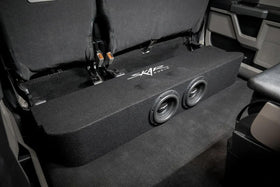 Skar Audio EVL side profile reveals compact, space-conscious enclosure