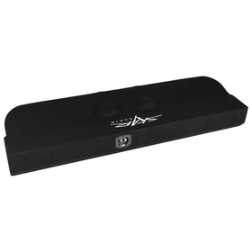Skar Audio EVL trunk-liner finish blends with vehicle interior