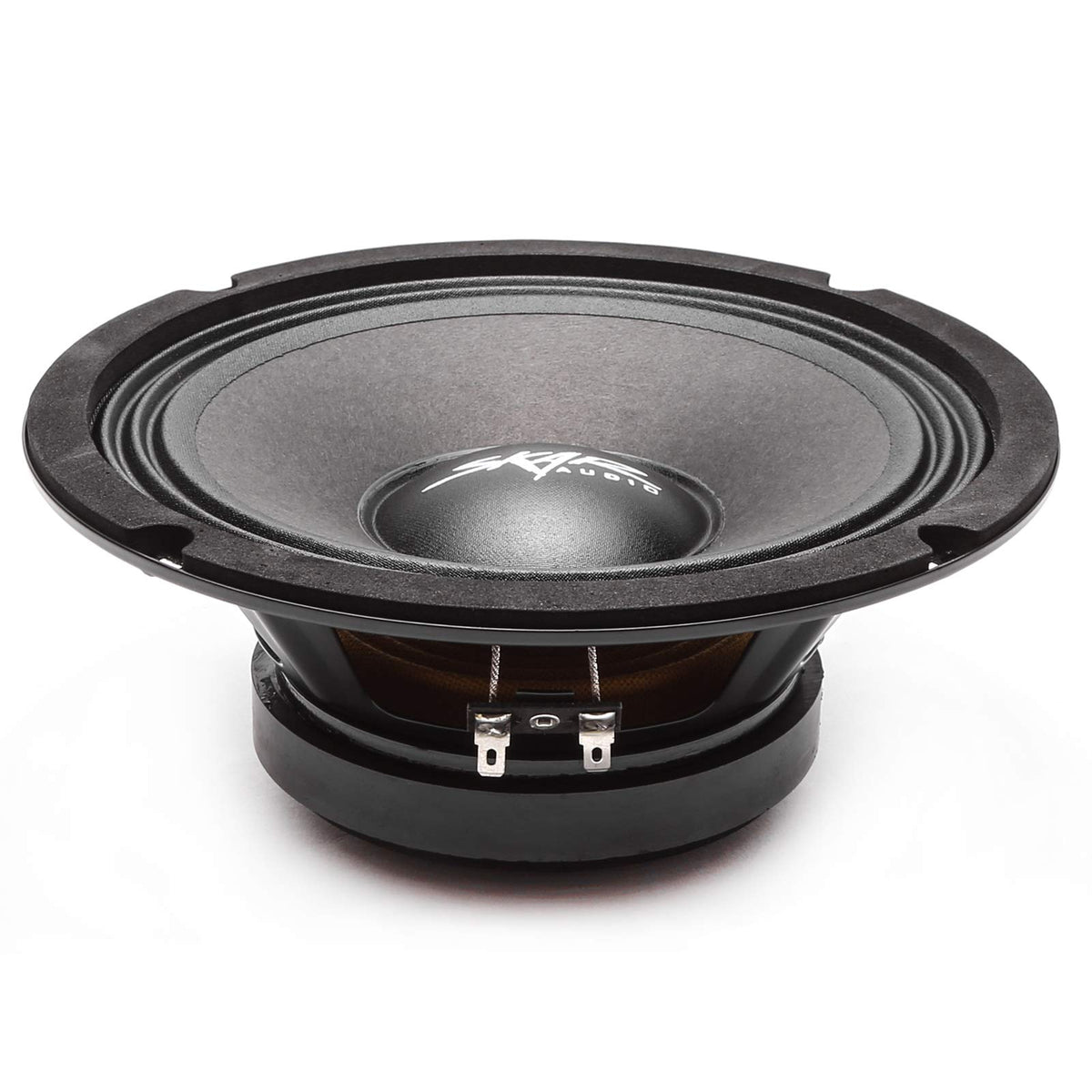 Skar Audio FSX8-8 close-up voice coil and surround, improved thermal handling