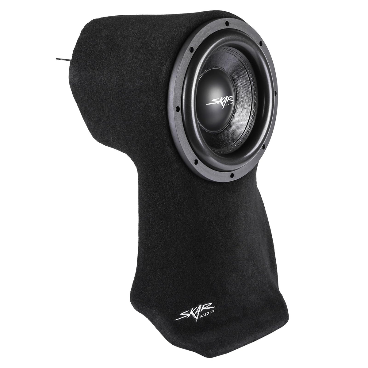 Skar Audio sealed enclosure fits Jeep Wrangler JL for clean sound