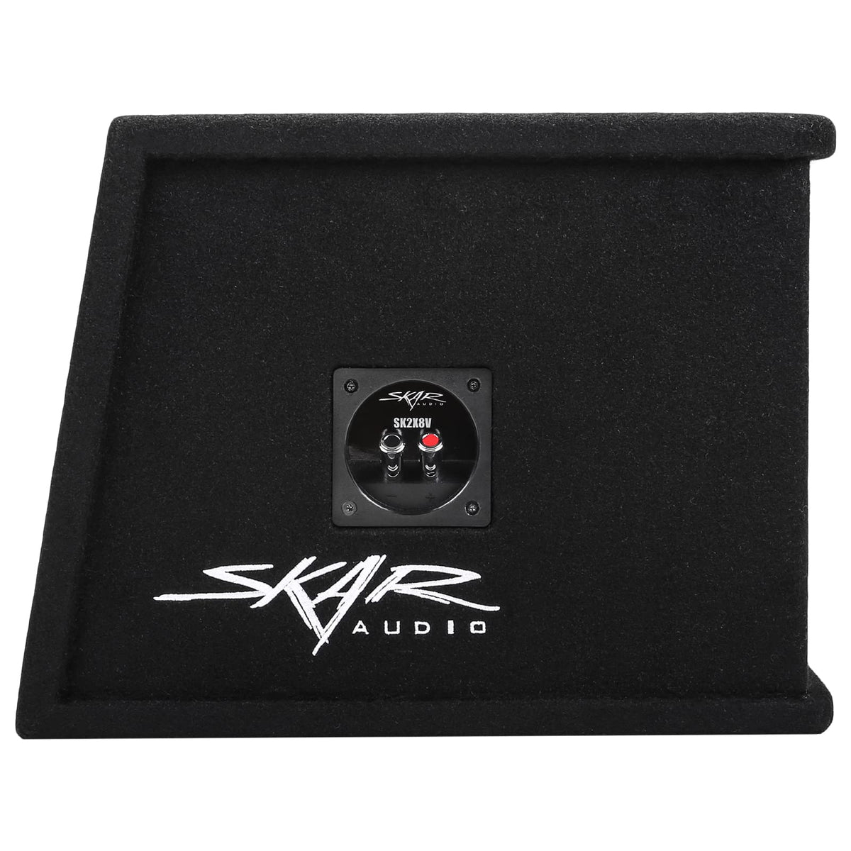 Skar Audio kerf port dual-8 enclosure delivers deep, accurate bass response