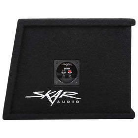 Skar Audio kerf port dual-8 enclosure delivers deep, accurate bass response