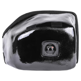 Skar Audio enclosure installed in Camry trunk with clean fit