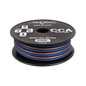 Skar Audio multi-strand 0.15mm x 119 strands wire in blue/brown offers flexibility