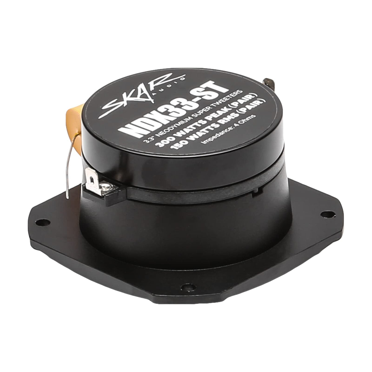 Skar Audio NDX33-ST 4-ohm impedance for easy integration