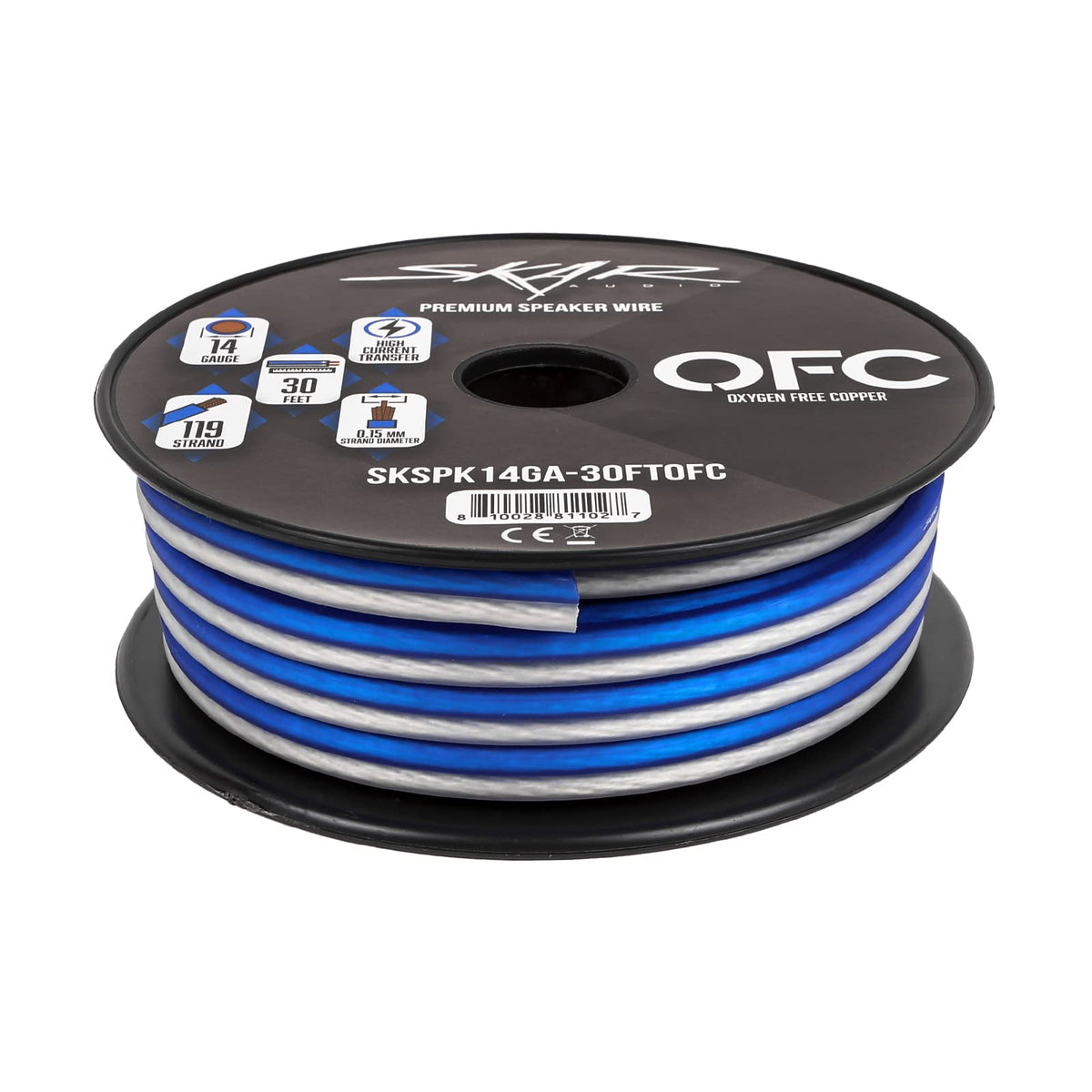 Skar Audio oxygen-free copper detail highlights purity and conductivity