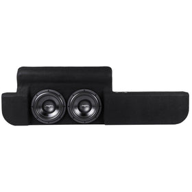Ported down-firing enclosure improves bass response in tight Ford F-150 spaces.