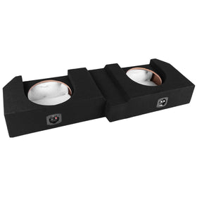 Skar Audio premium black trunk-liner finish adds durability and a clean look