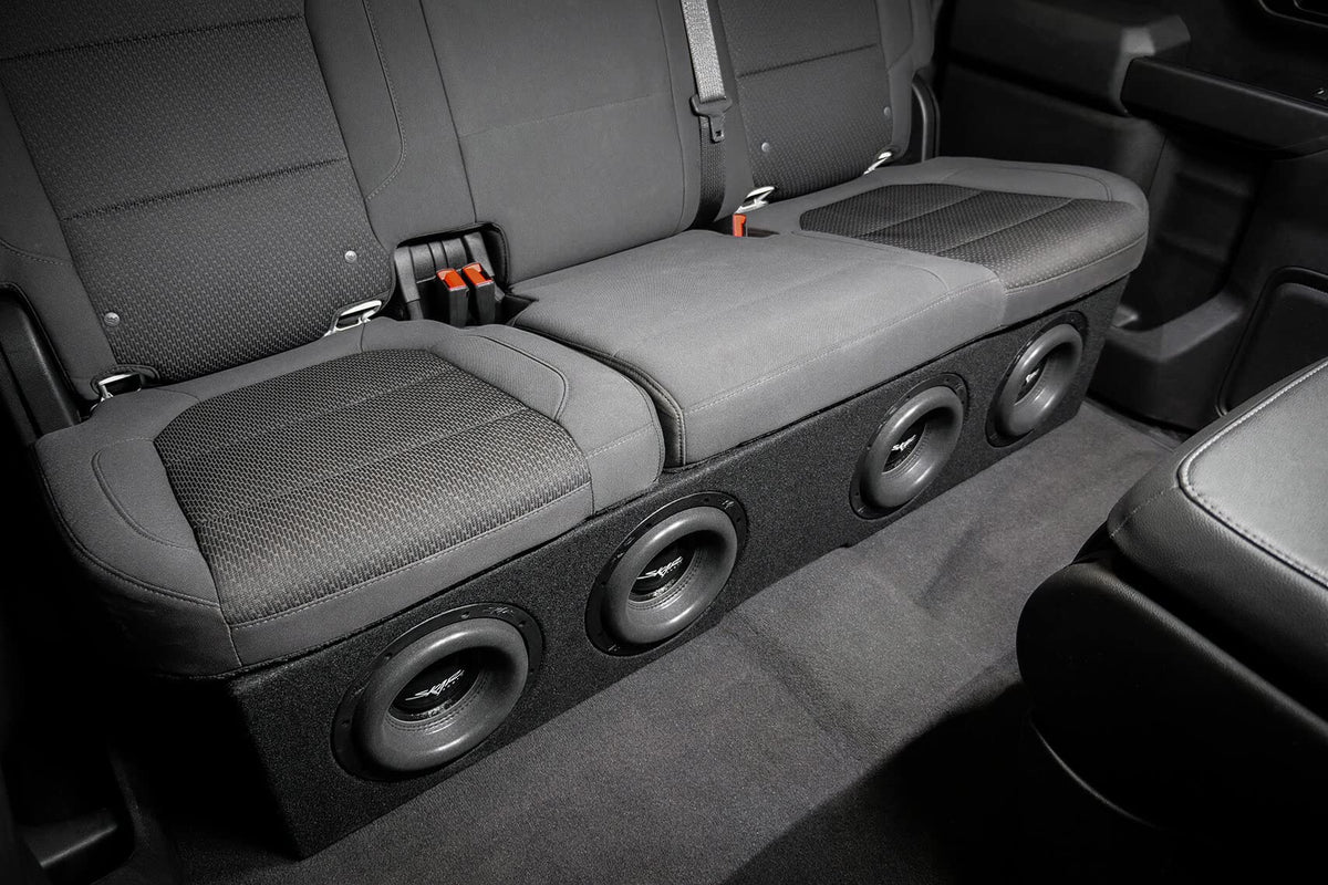Quad 8 fitment for 2019-2025 Silverado and Sierra crew cab