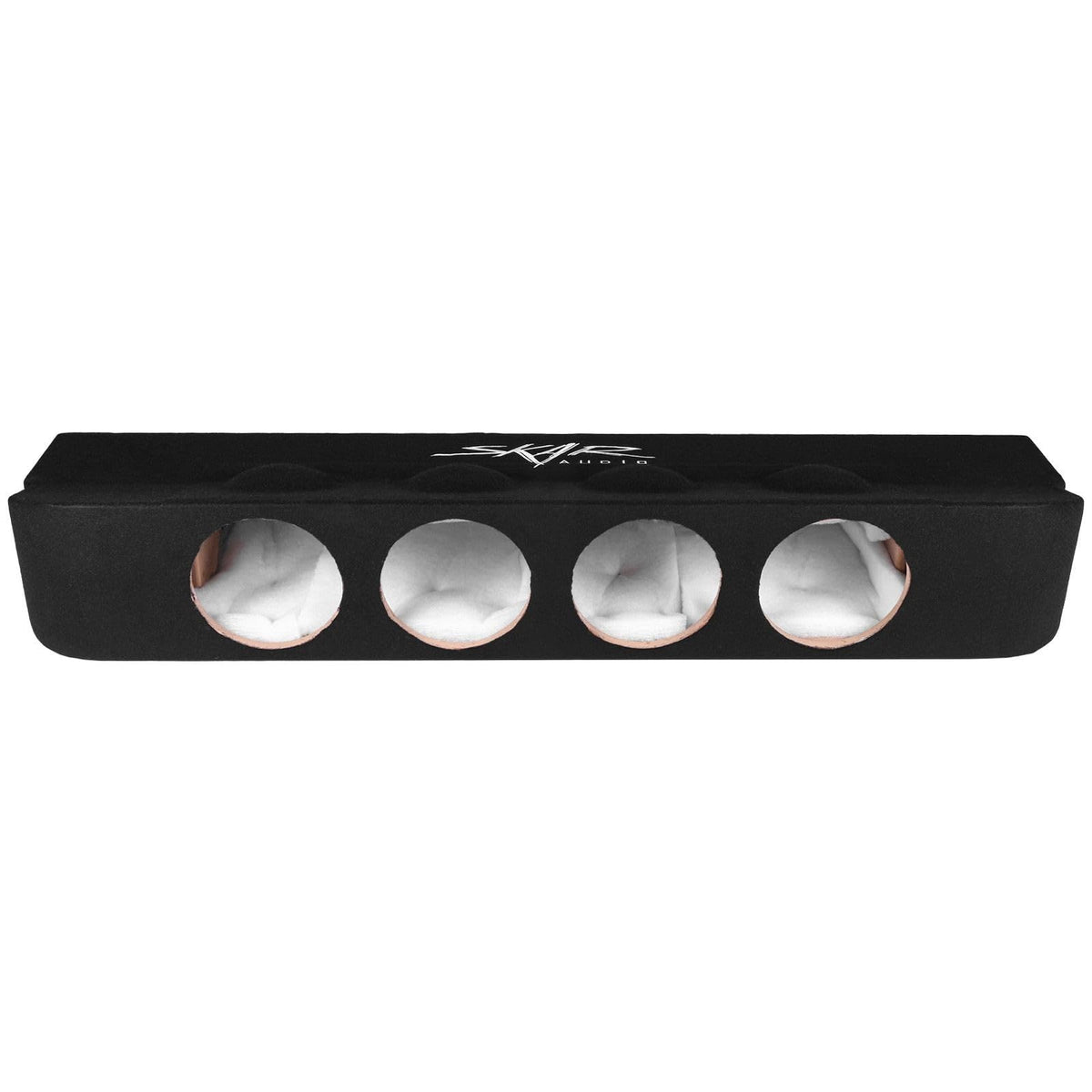Skar Audio 7.55-inch cut-out detail highlighting precise woofer mounting