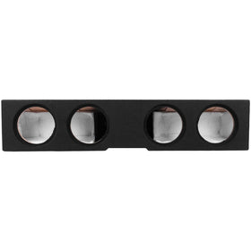 Skar Audio Quad 8 with trunk-liner carpet for a clean, durable finish
