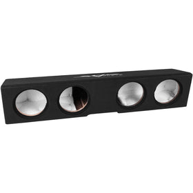 Skar Audio Quad 8 under-seat installation saves space in crew cabs