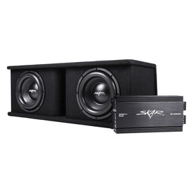 Skar Audio RP-1200.1D mono amplifier provides clean, controllable bass power.