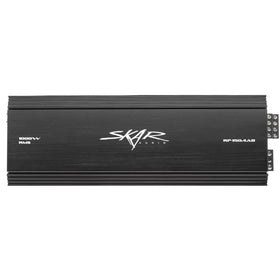 Skar Audio RP-150.4AB front panel detail showing clean power connections