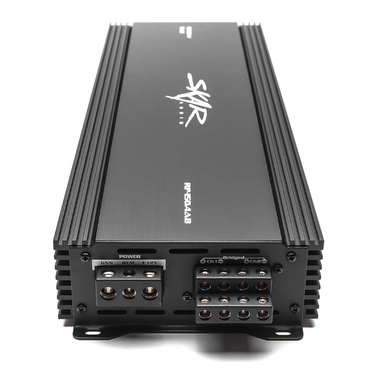 Skar Audio RP-150.4AB four-gauge terminals for solid current