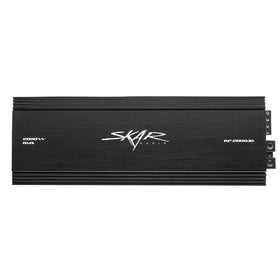 Skar Audio RP-2000.1D front view highlighting compact monoblock for tight installs.