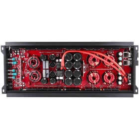 Skar Audio RP-3500.1D remote subwoofer level control for convenient front-seat bass adjustment.