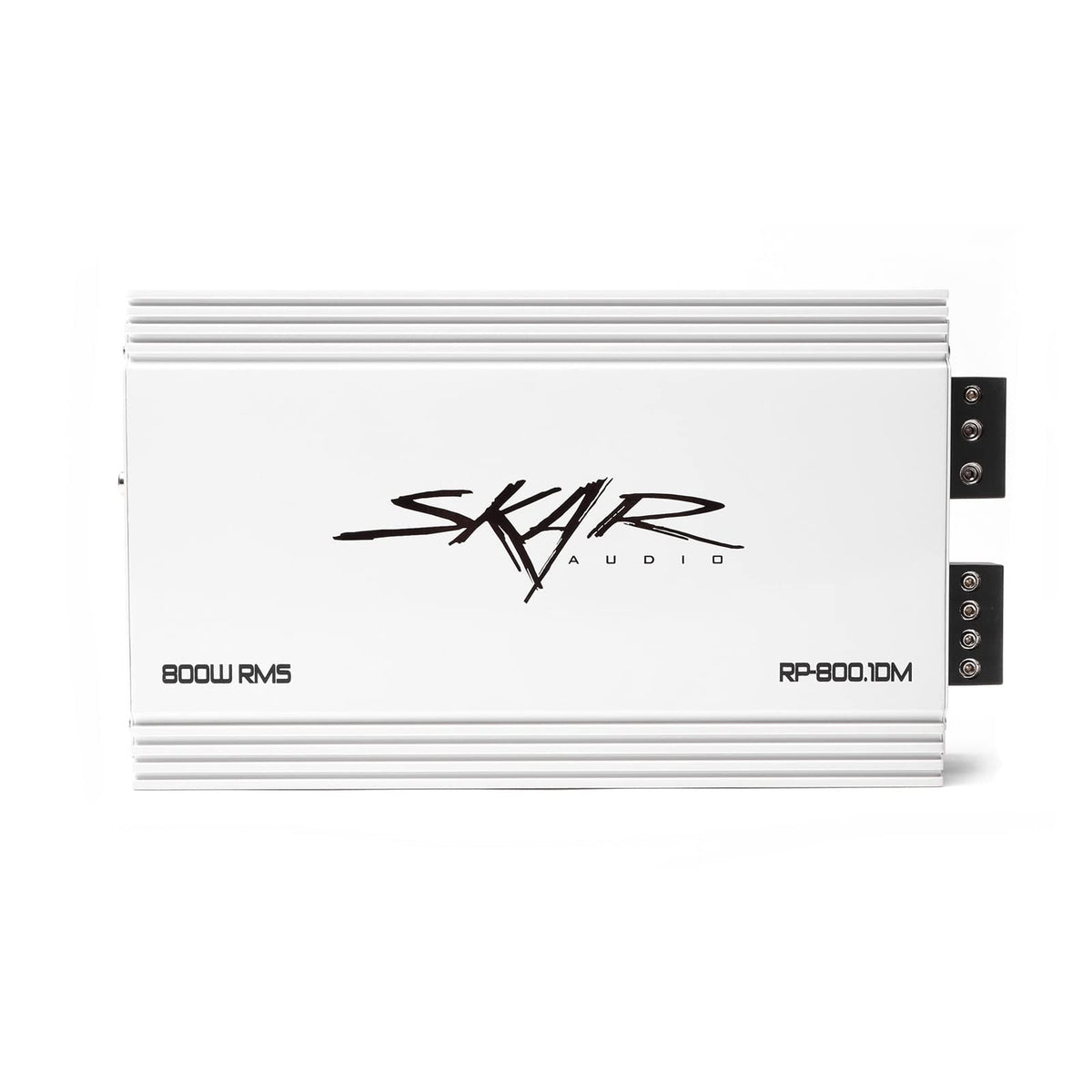 Skar Audio RP-800.1DM internal marine coating protects electronics at sea.