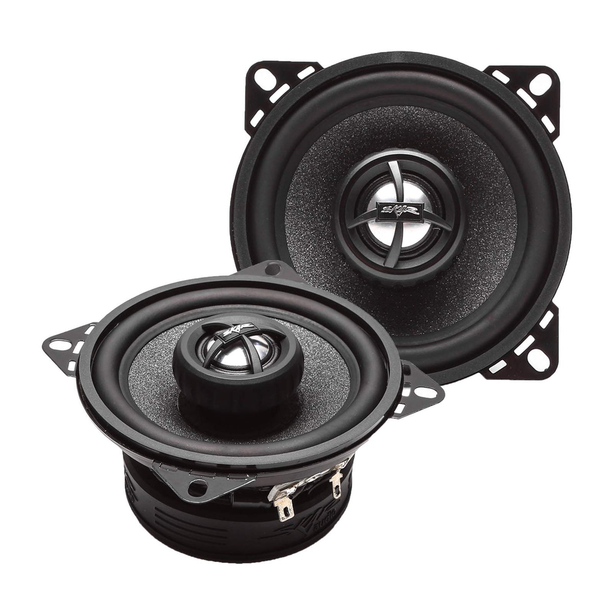 Skar Audio RPX4 front view showing grille and improved clarity