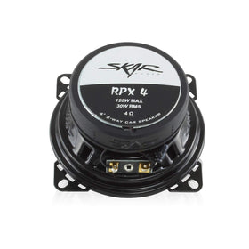 Skar Audio RPX4 20mm silk dome tweeter detail for smoother highs