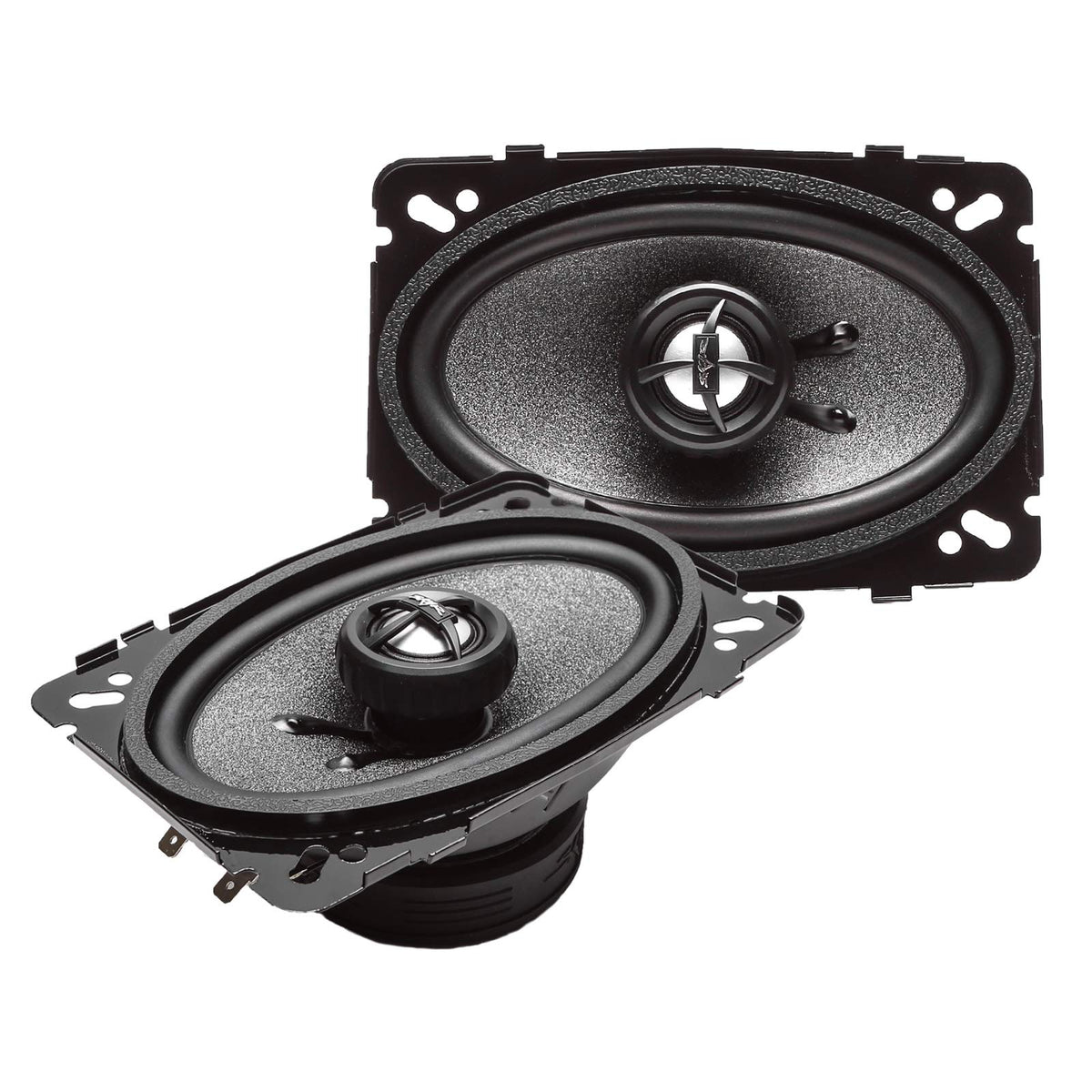 Skar Audio RPX46 front view showing grille and drivers for clear sound