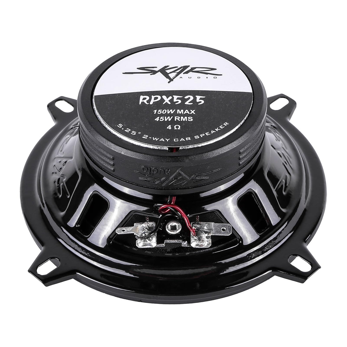 Skar Audio RPX525 installed in car door improving audio clarity