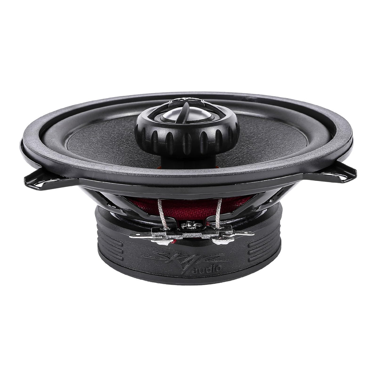 Skar Audio RPX525 silk dome tweeter closeup delivering crisp highs