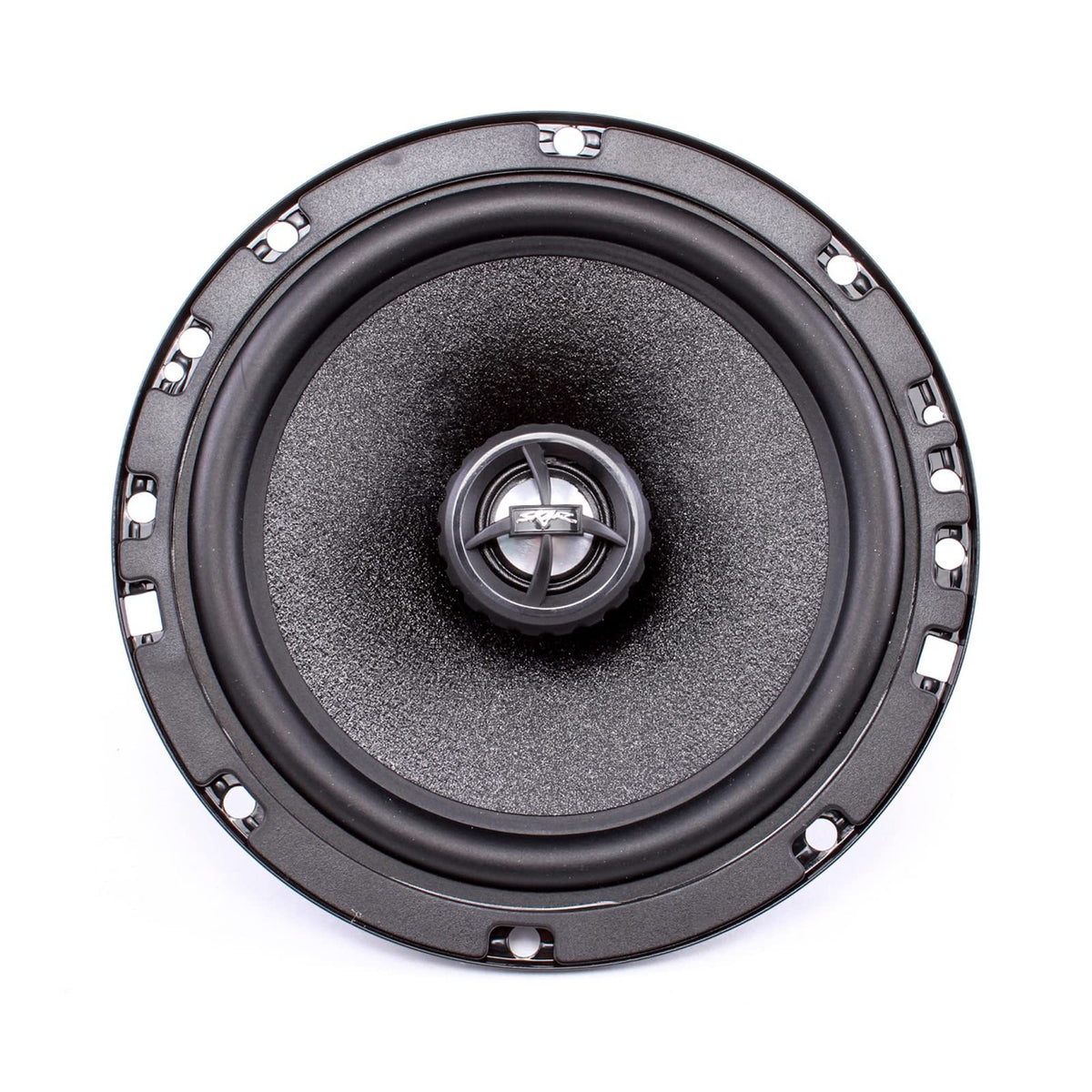 Skar Audio RPX65 microfiber cone close-up highlighting durable texture and accurate mids