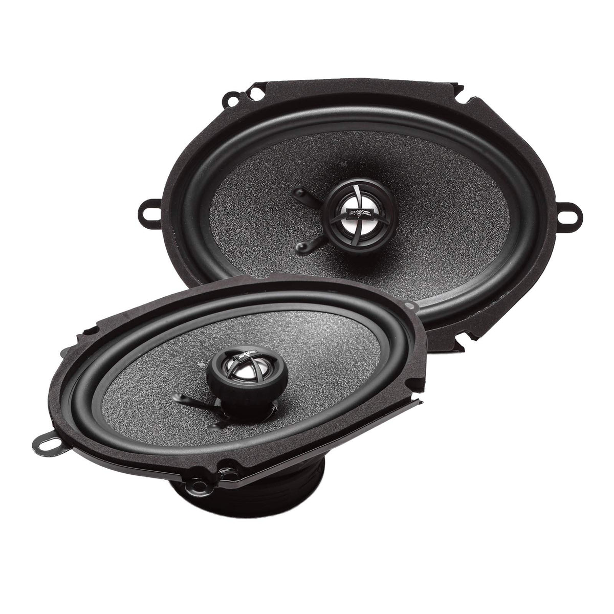 Skar Audio RPX68 cone detail with microfiber paper for clear mids.
